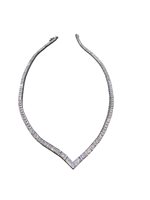 Collana Domar in Argento Cubic Zirconia COAR-410-280